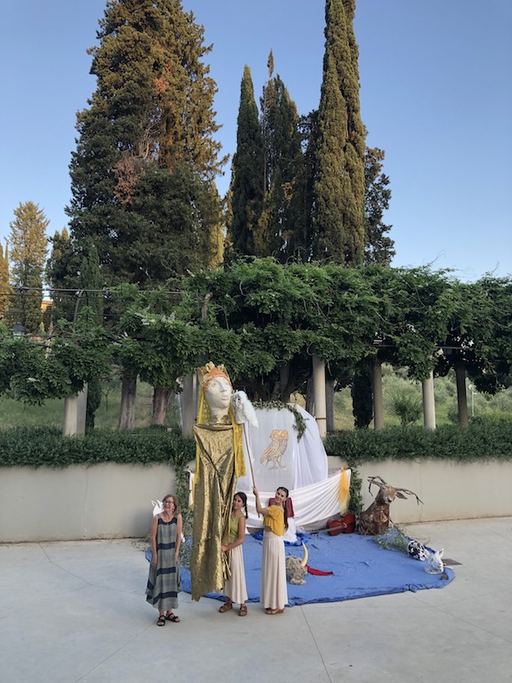 Medusa Processional with artwork by Joan Harmon